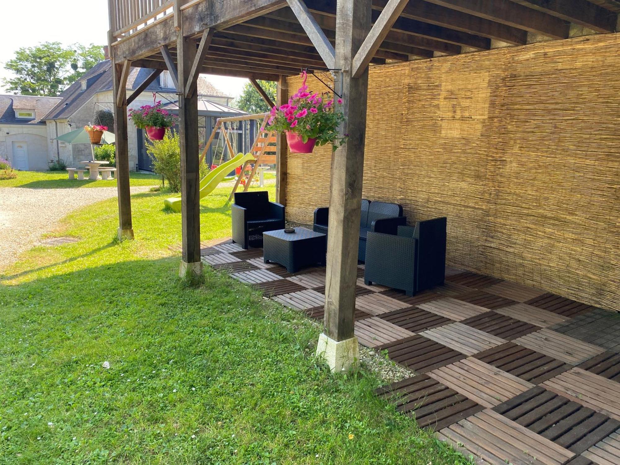 Les Mariniers Chambres D'Hotes -Guest House - Bain Nordique En Option Mareuil-sur-Cher Buitenkant foto